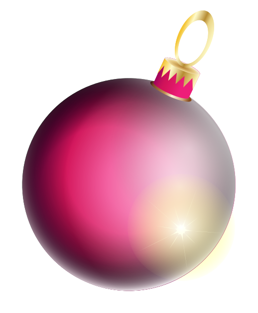 bola de decoración de navidad png