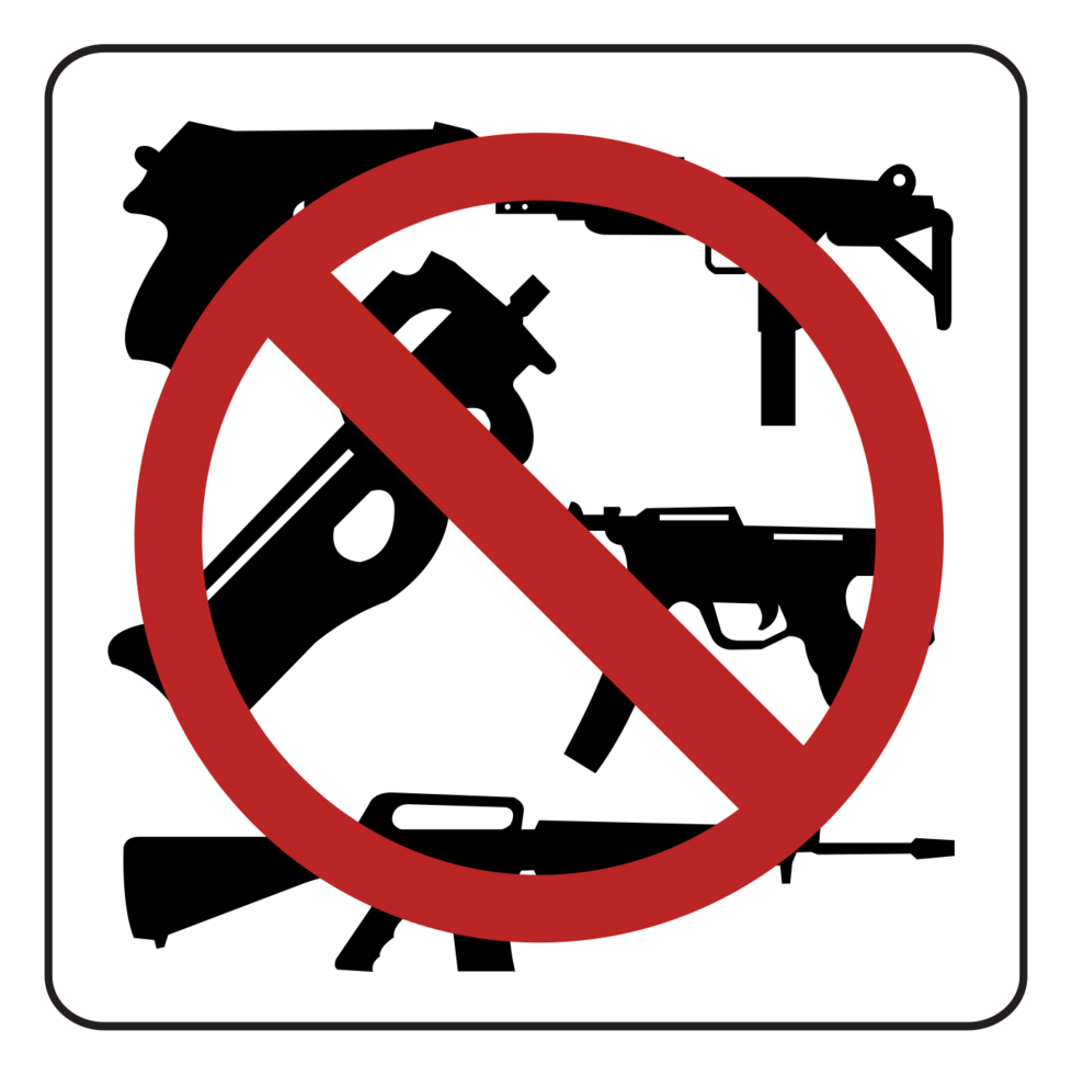 No firearms  png
