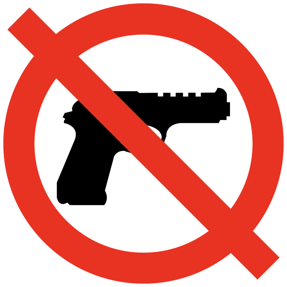 No firearms  png