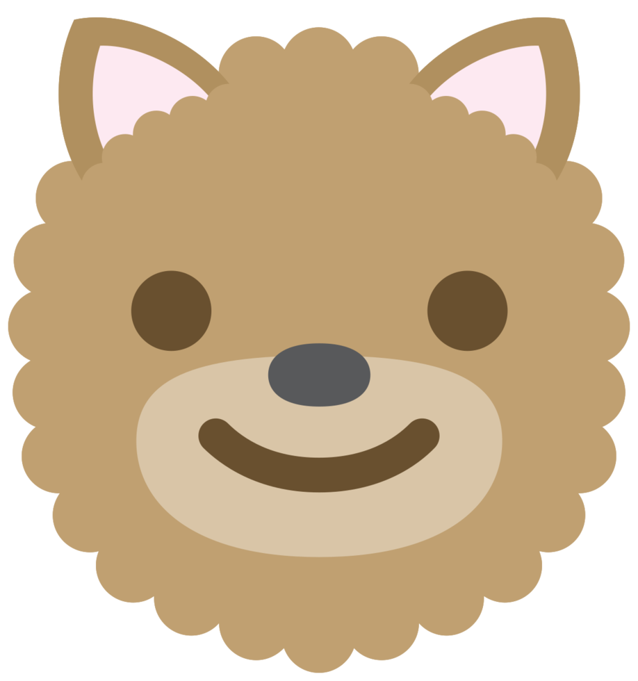 emoji hond smile png