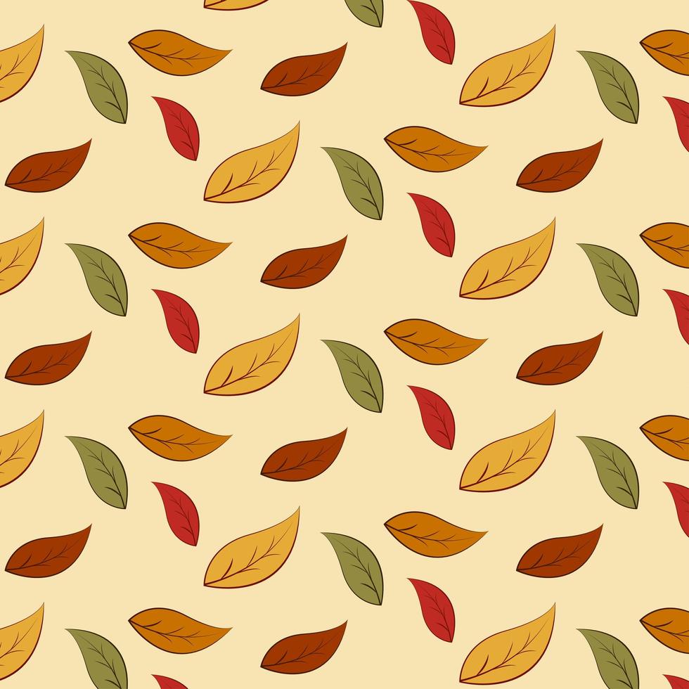 Autumn Leaves Pattern Download Free Vectors Clipart Graphics Vector Art