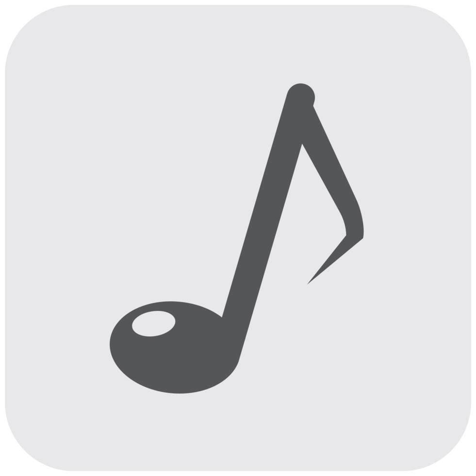 Musikinstrument Icon Note png