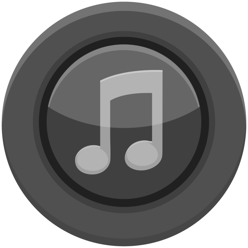 Music button png