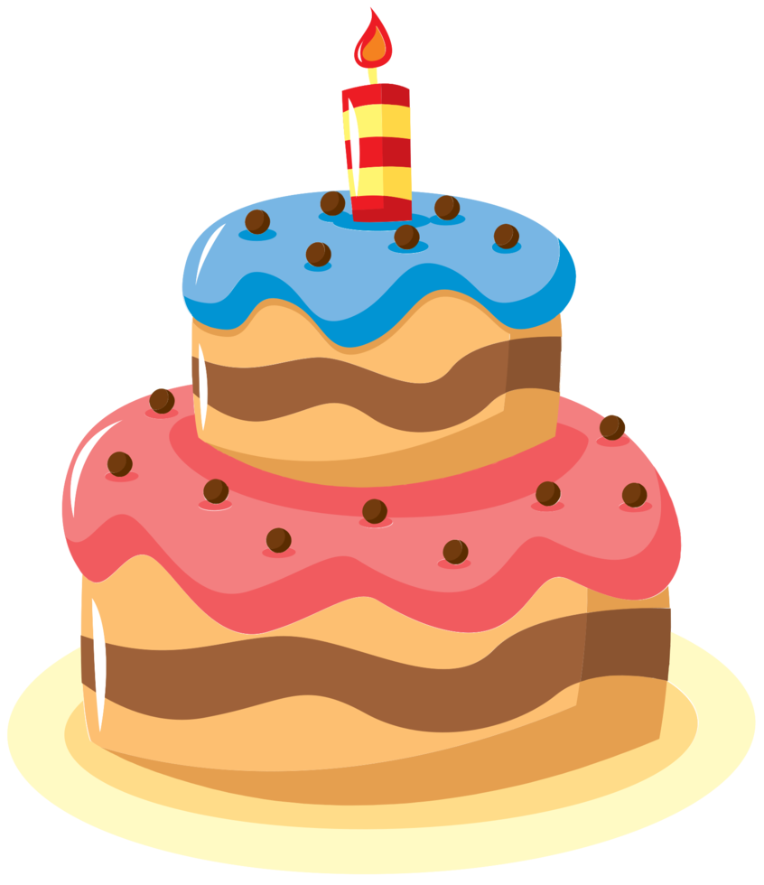 Bolo De Aniversário, Desenho, Bolo png transparente grátis