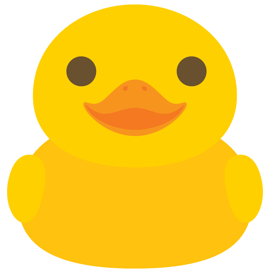 Duck emoji  smile png