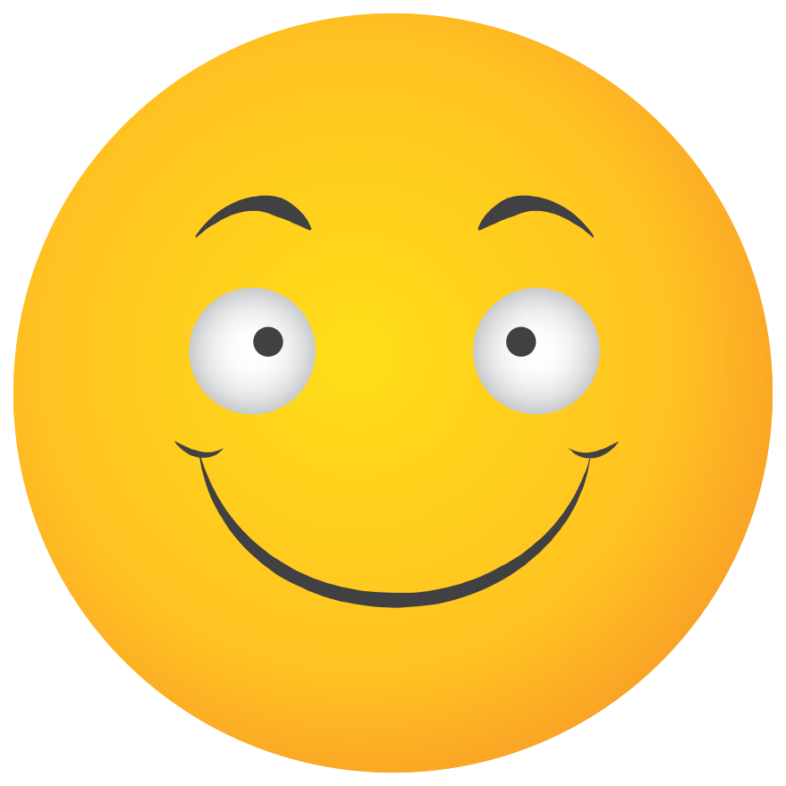 Yellow Smiling Emoji Symbols Emoticons