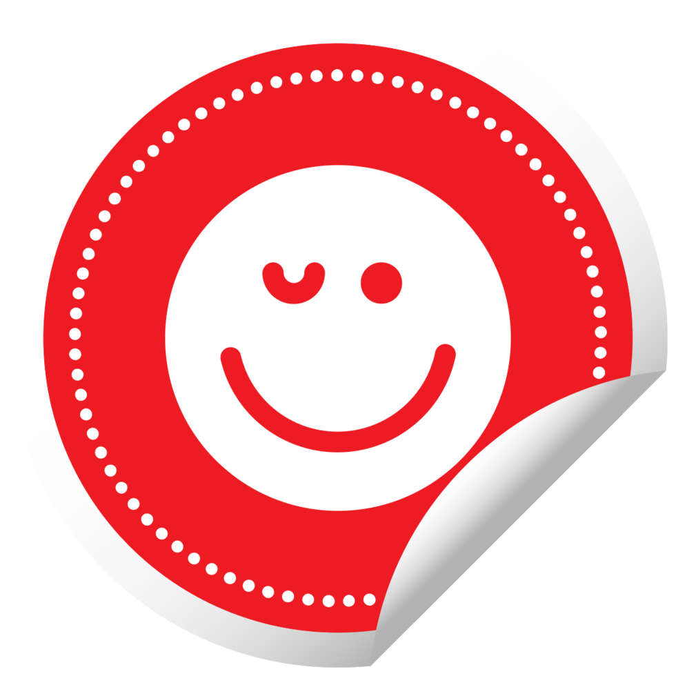 Emoji emoticon sticker wink png