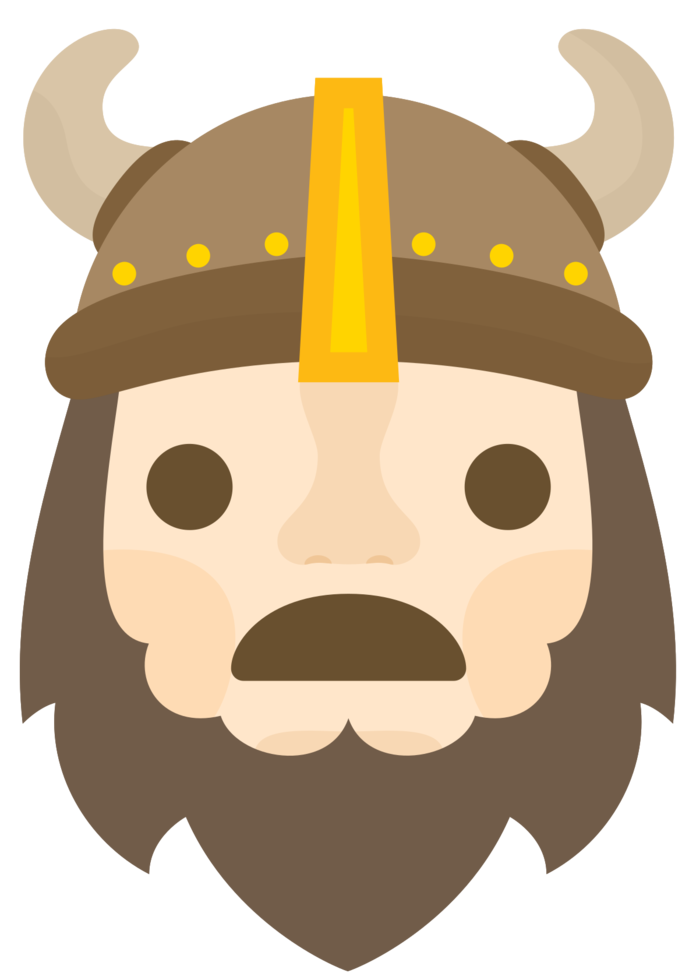 emoji vikingo triste png