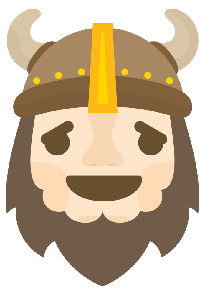 Emoji viking reiieved png