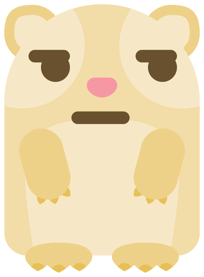 Emoji guinea pig smirk png