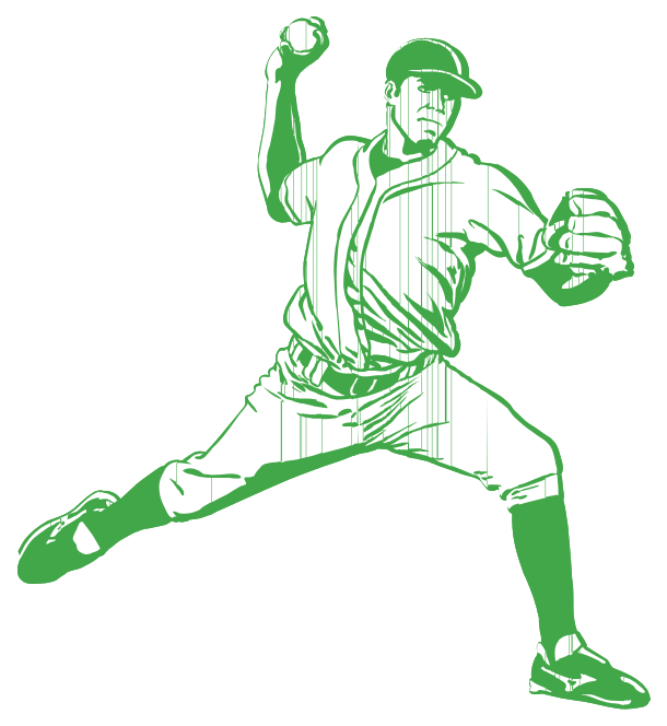 jogador de baseball png