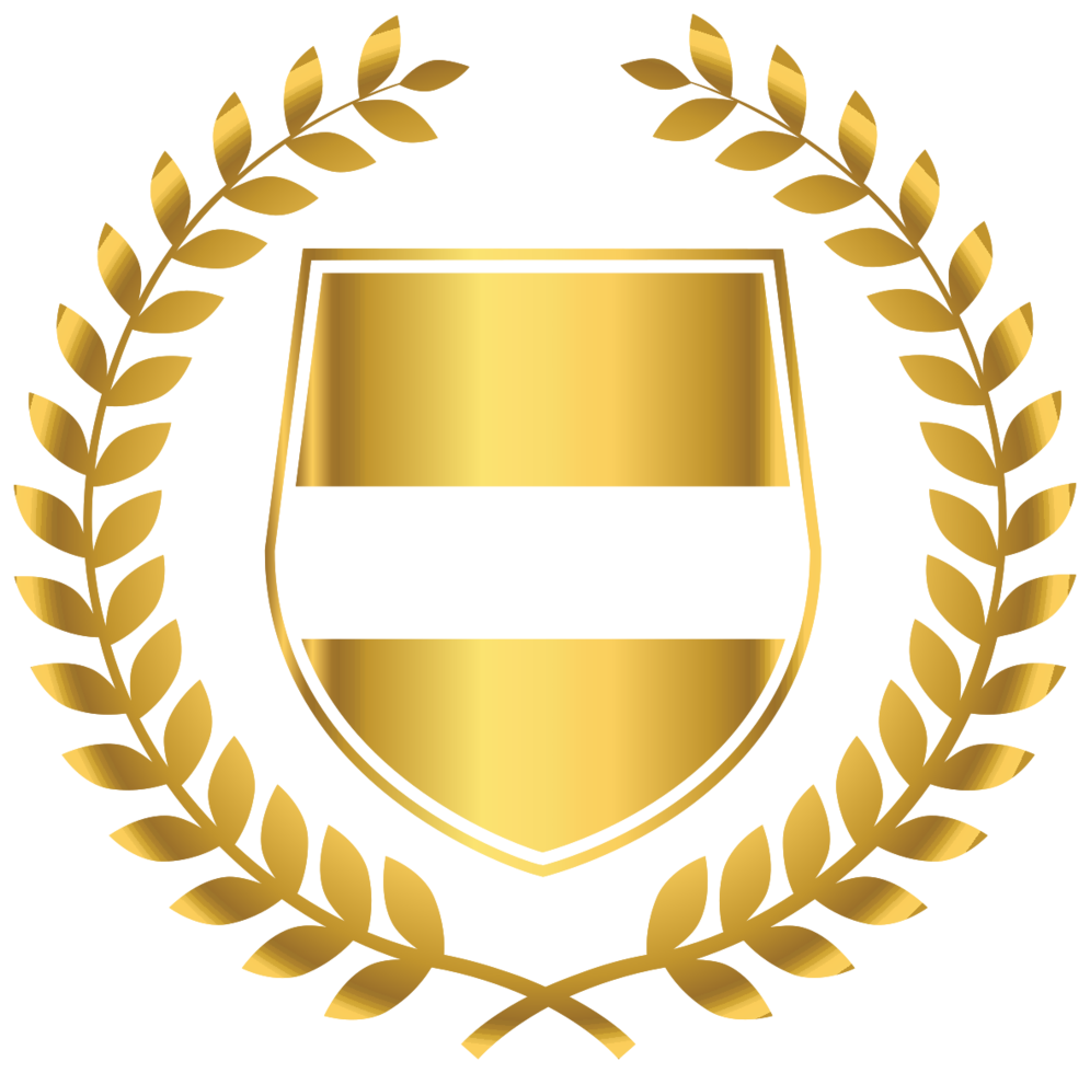 goldenes Wappen png