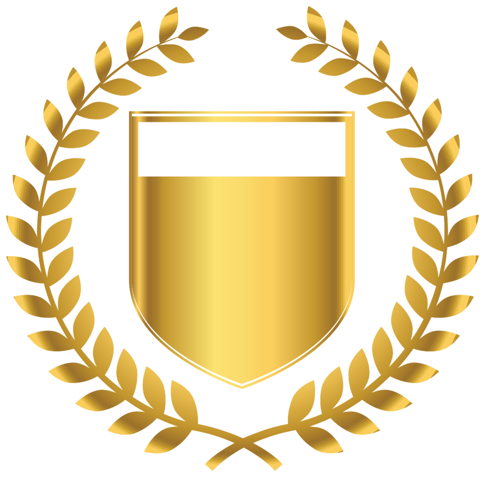 Golden crest png