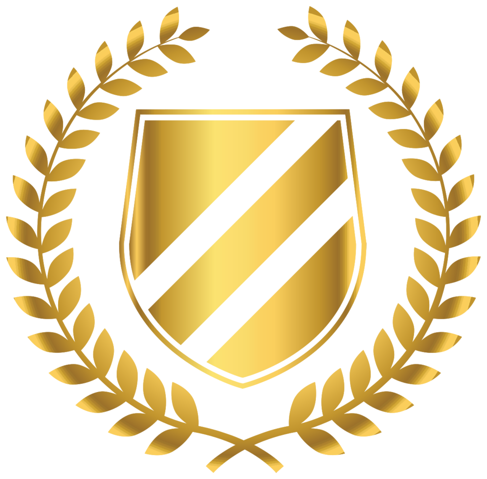 Golden crest png