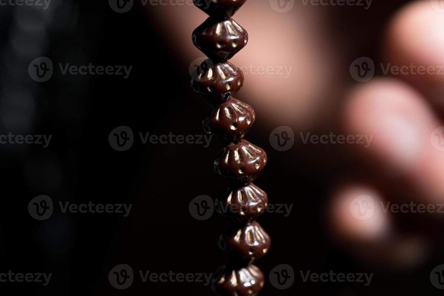 oración con rosario foto