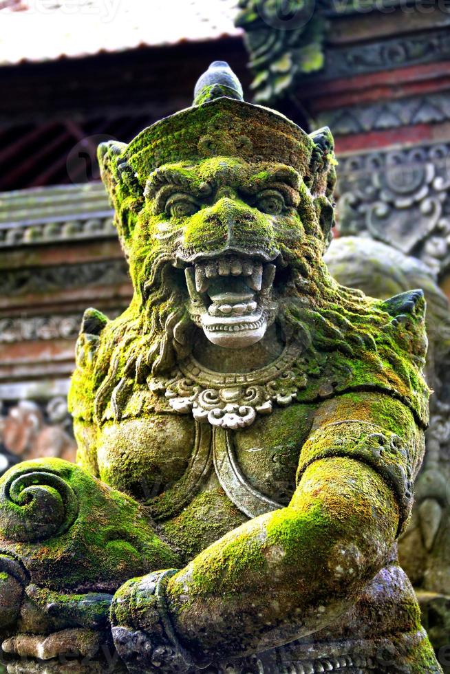 Balinese god statue photo