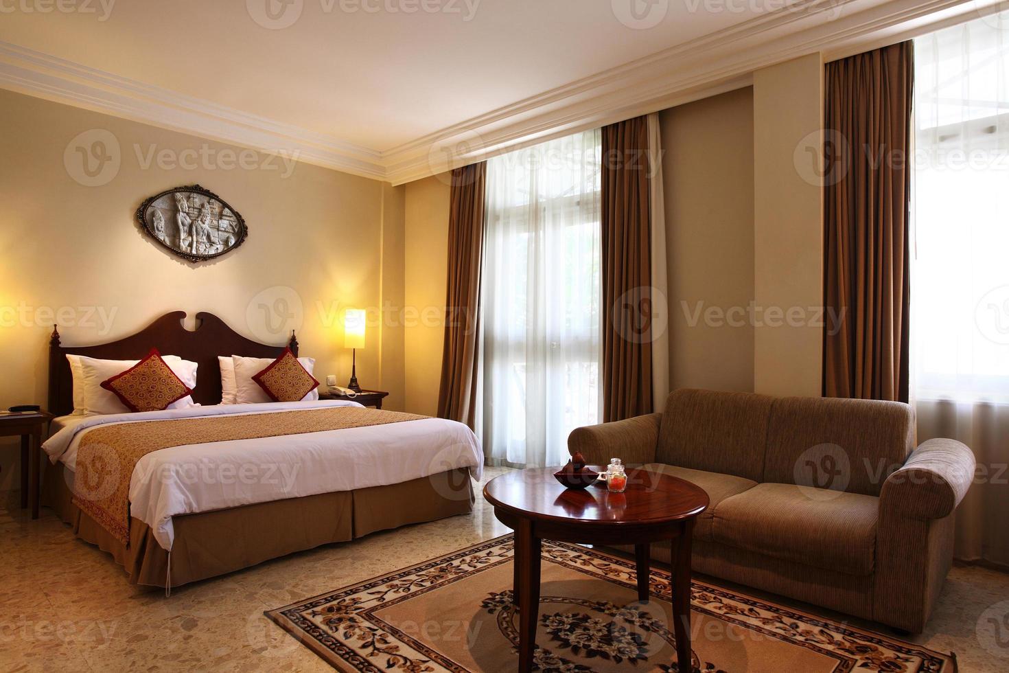 Luxury hotel room photo