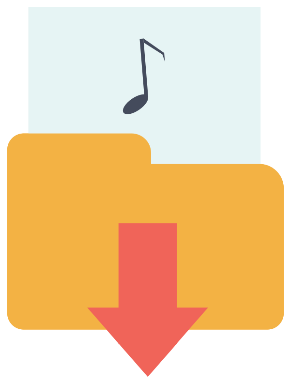 Music folder png