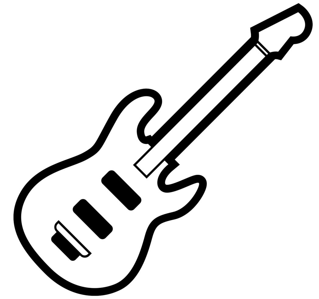 Music instrument guitar png