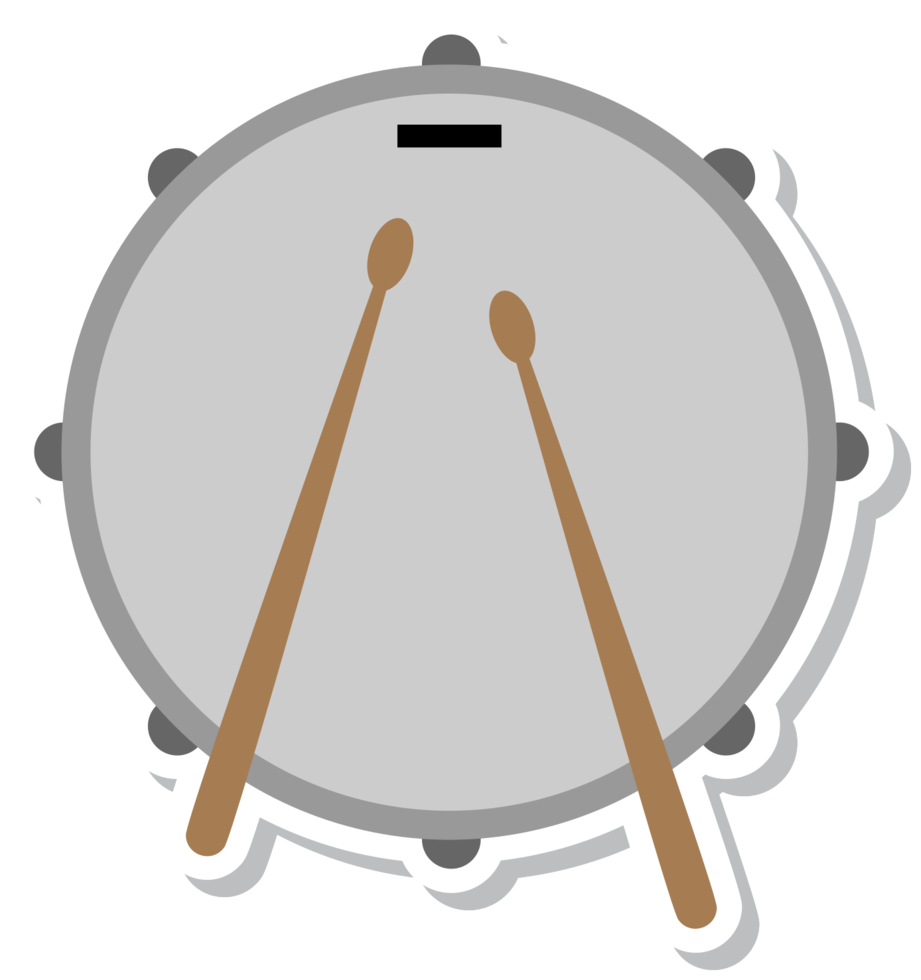 Music instrument drum png