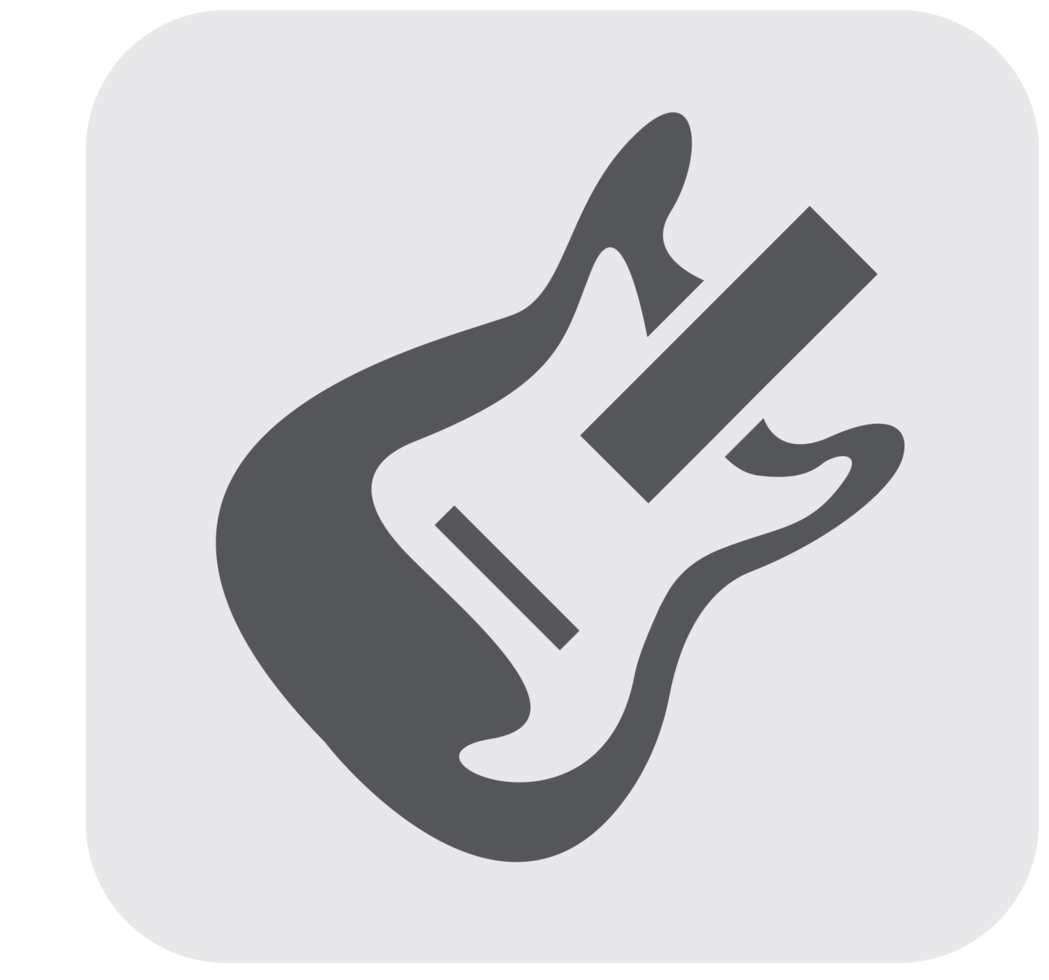 Music instrument icon guitar png