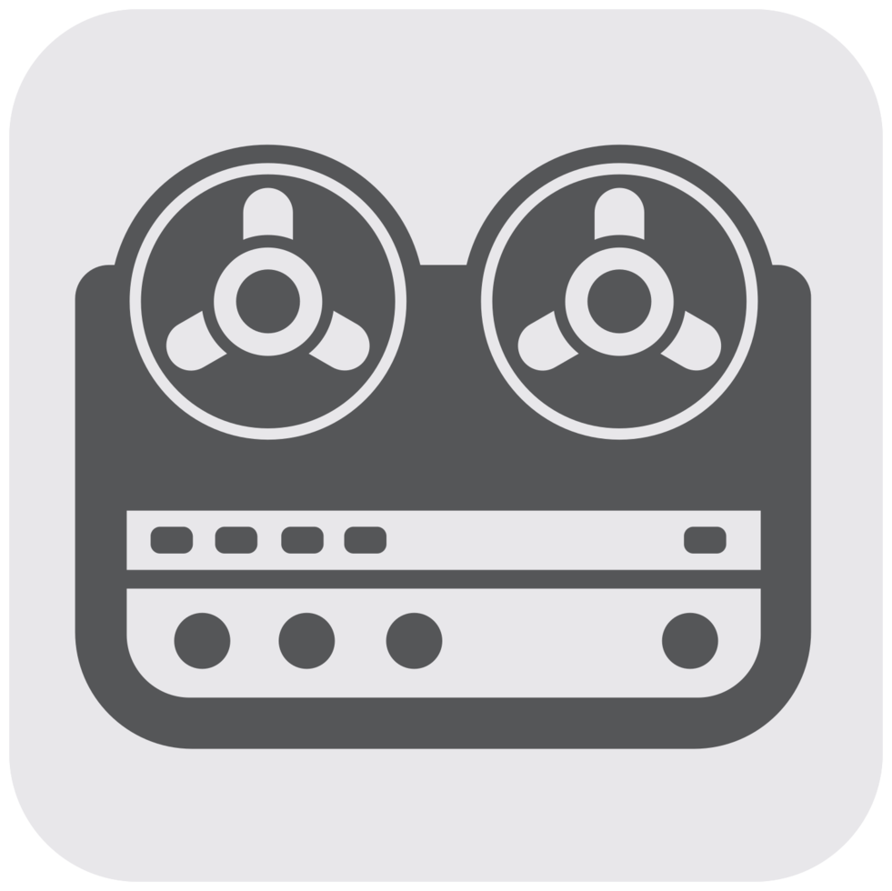 Music instrument icon record png