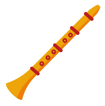 Music instrument clarinet png