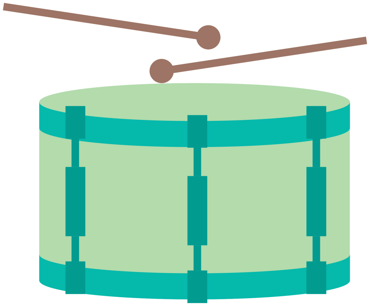 tambor de instrumentos musicales png