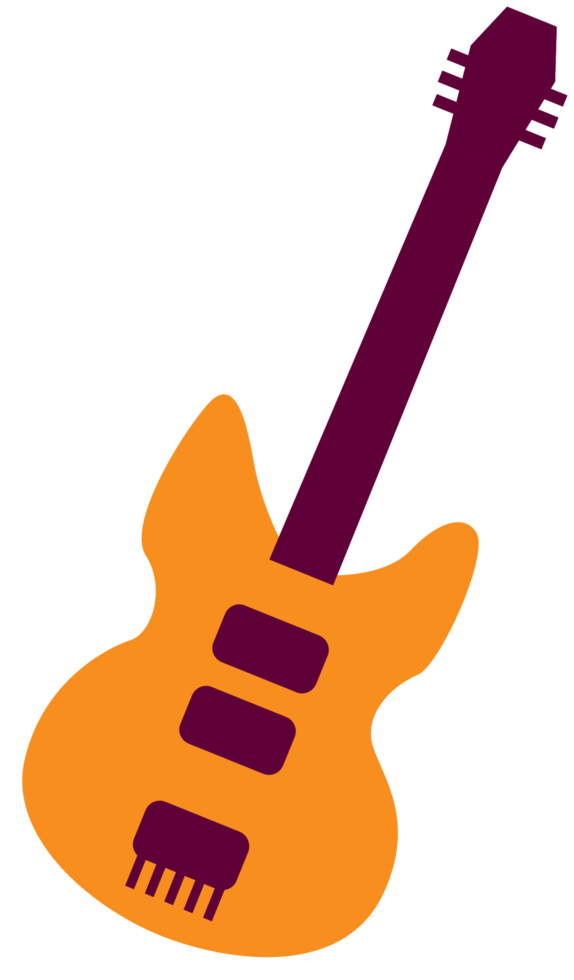 Music instrument guitar png