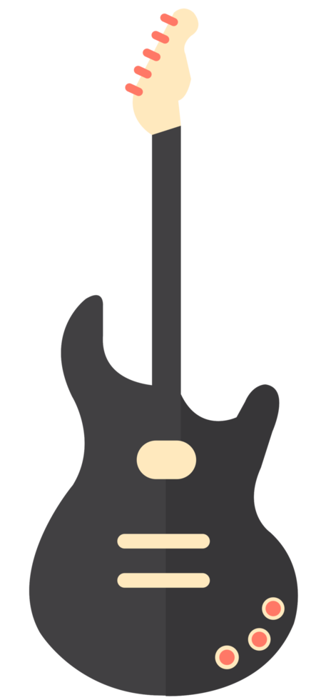 Music instrument electric guitar png