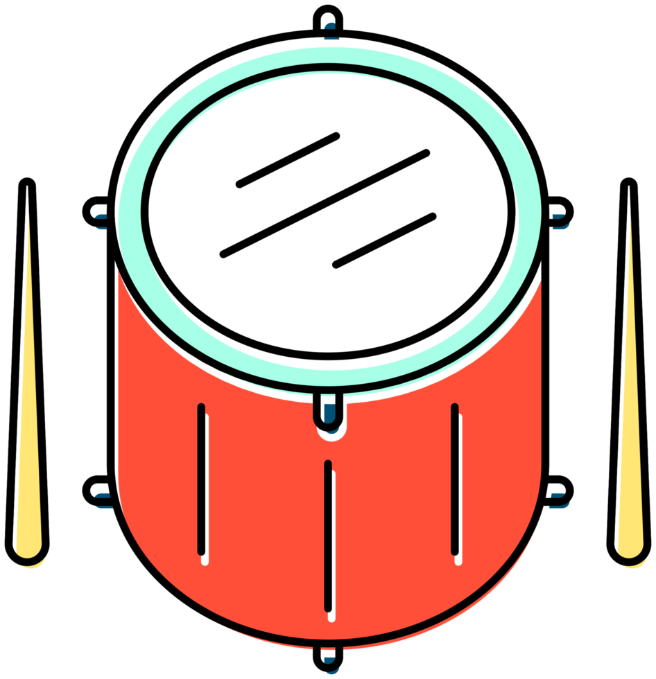 Music instrument drum png