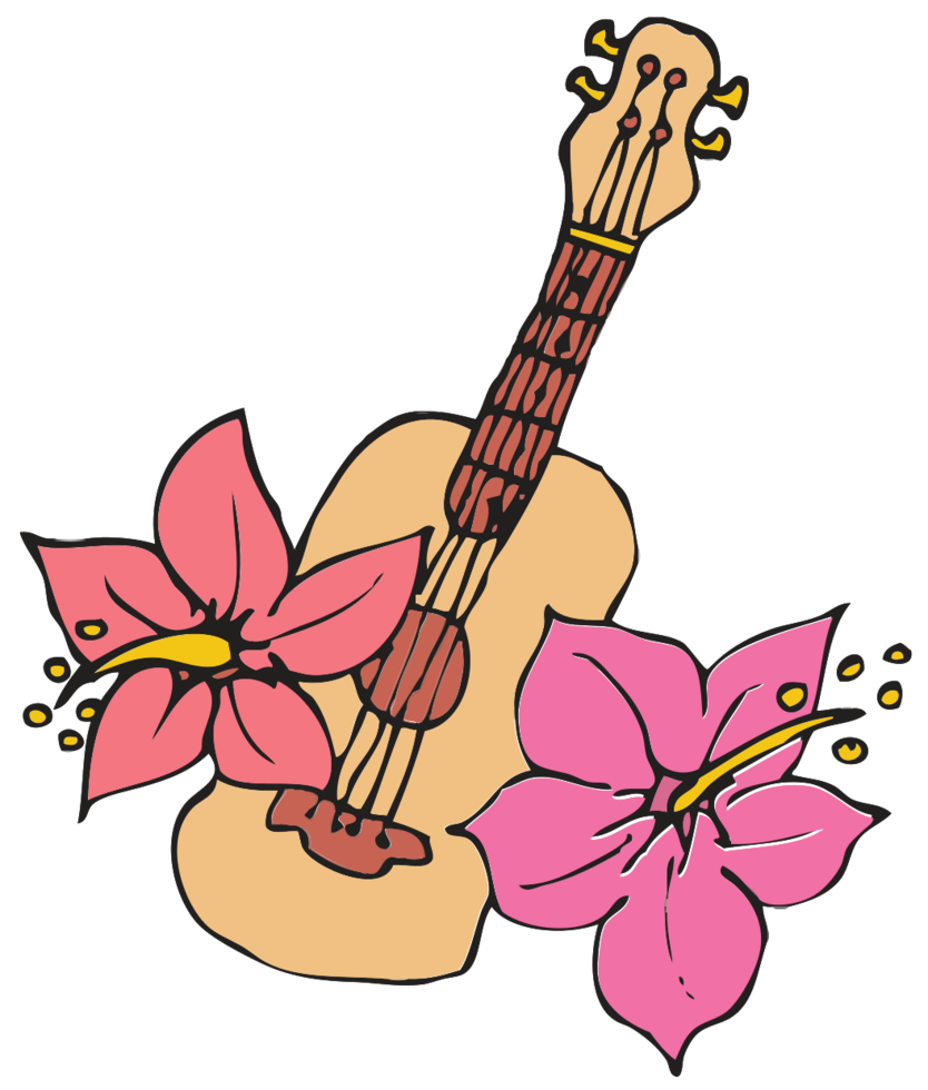 Hawaiian ukulele png