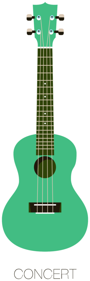 tipo de ukulele png