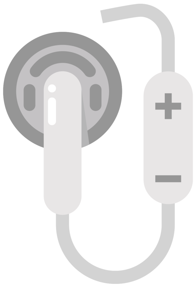 Music earphone png