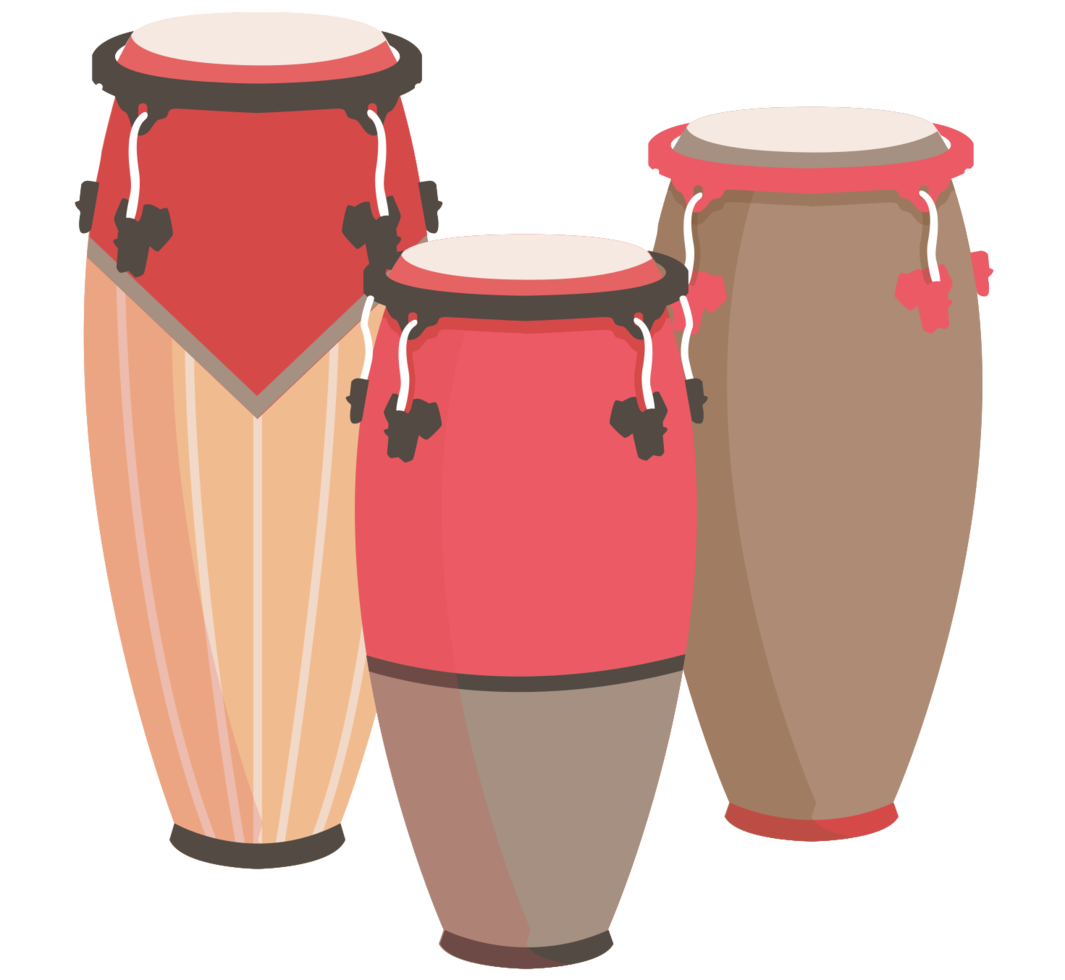 instrumento de percussão conga png