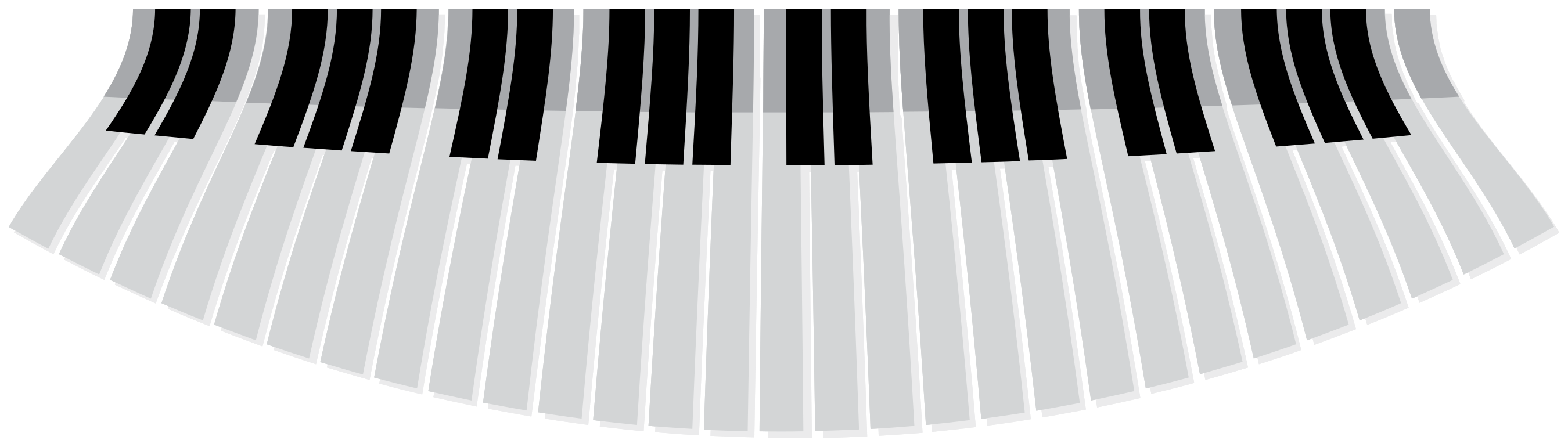 Wavy piano png