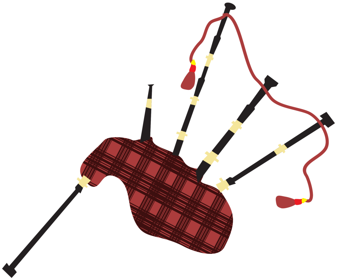 Bagpipes scotland png