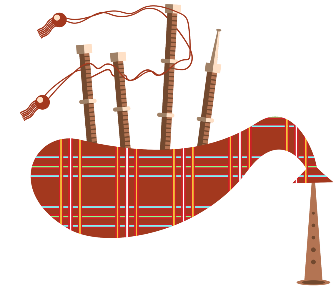 Music instrument bagpipes 1207115 PNG