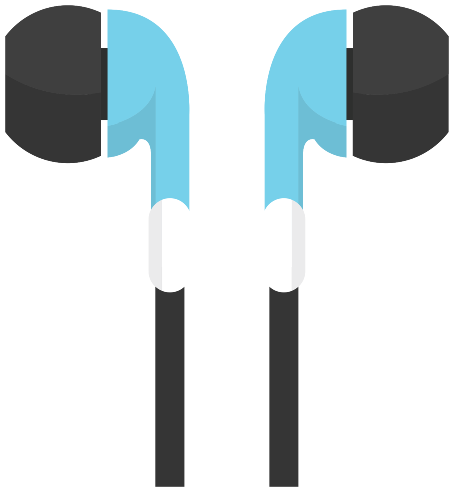 Music equipment earphone png