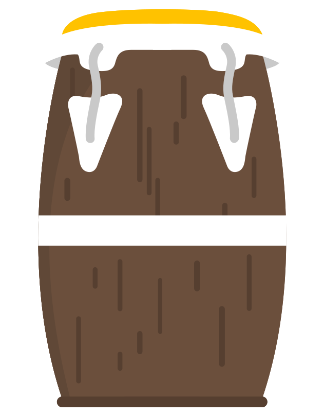 Percussion instrument conga png