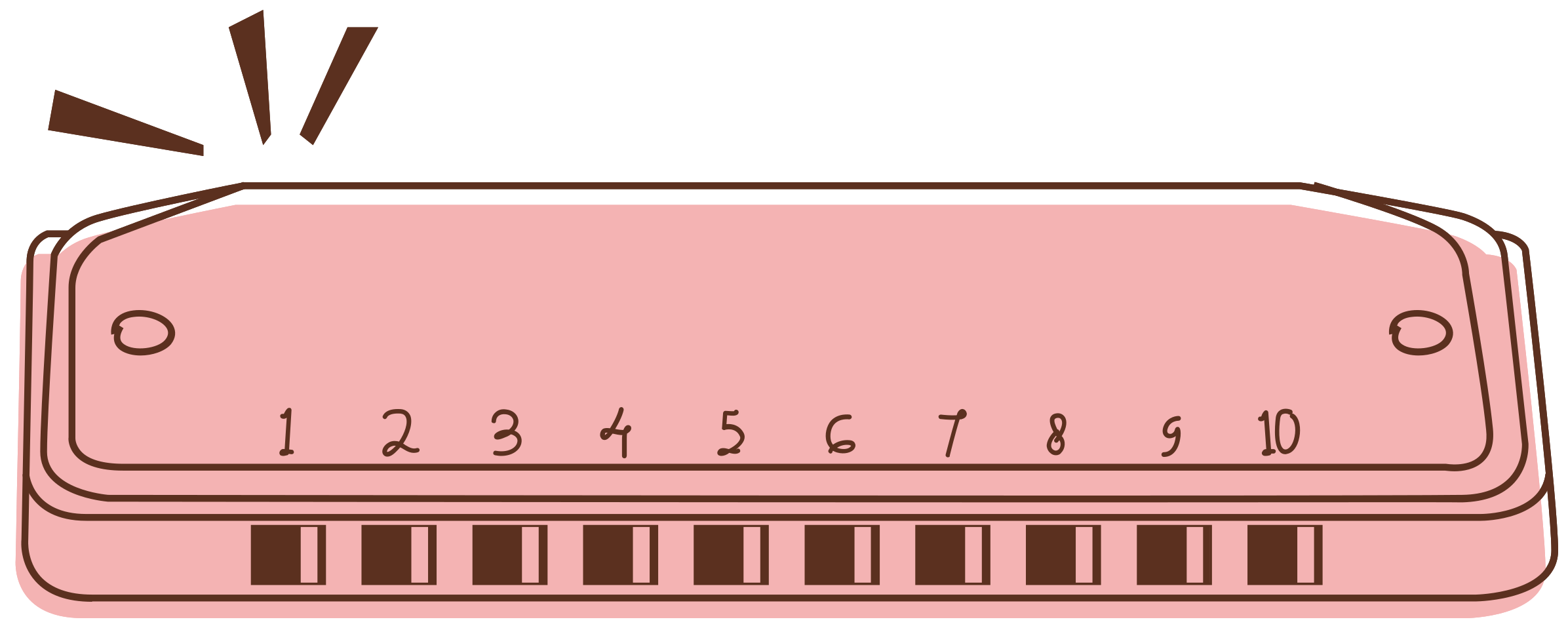 muziekinstrument mondharmonica png