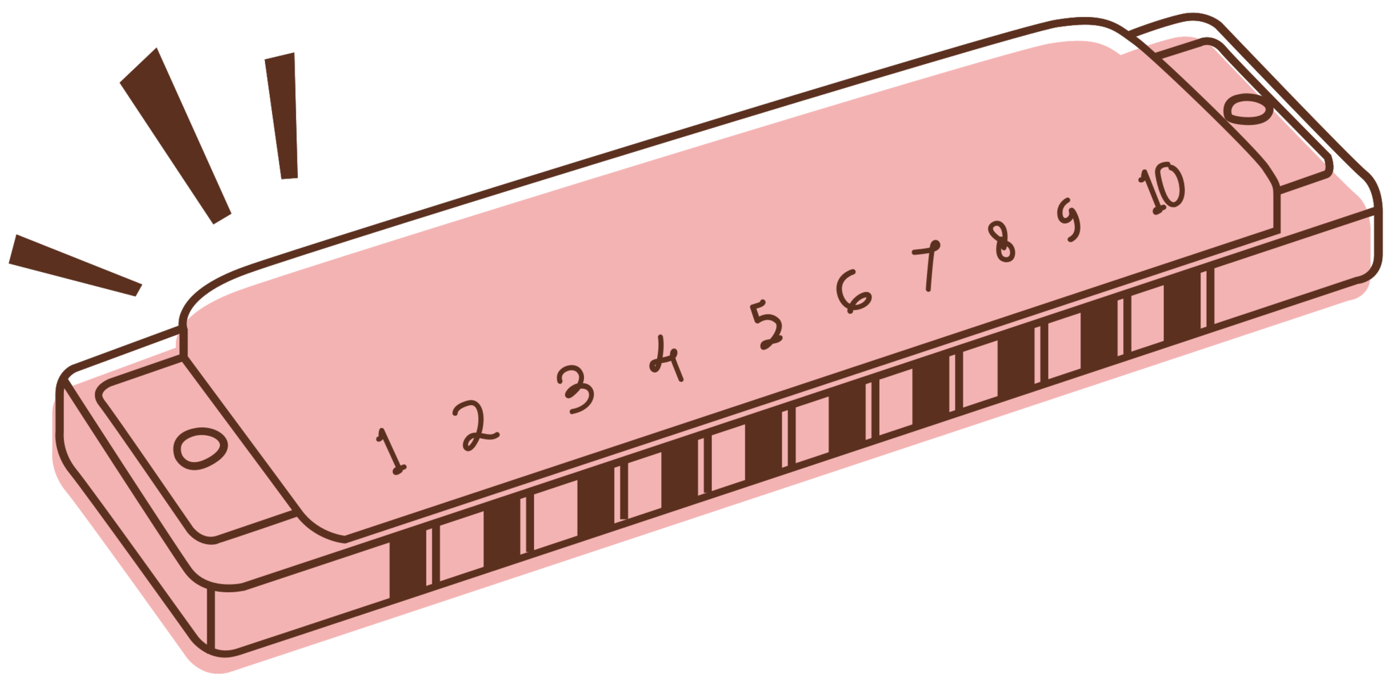 muziekinstrument mondharmonica png