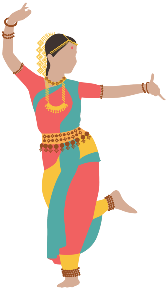 Indian women dancing png