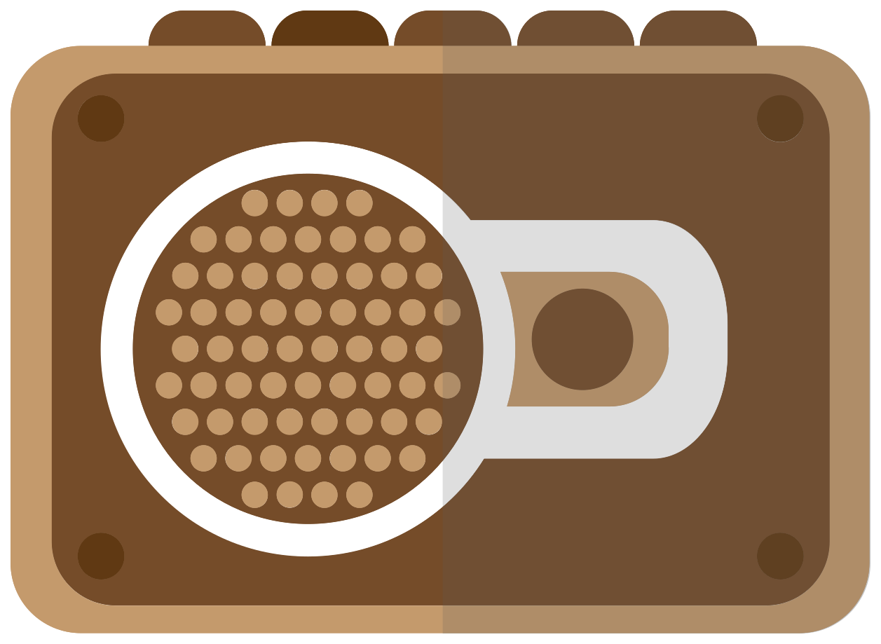 Retro radio png