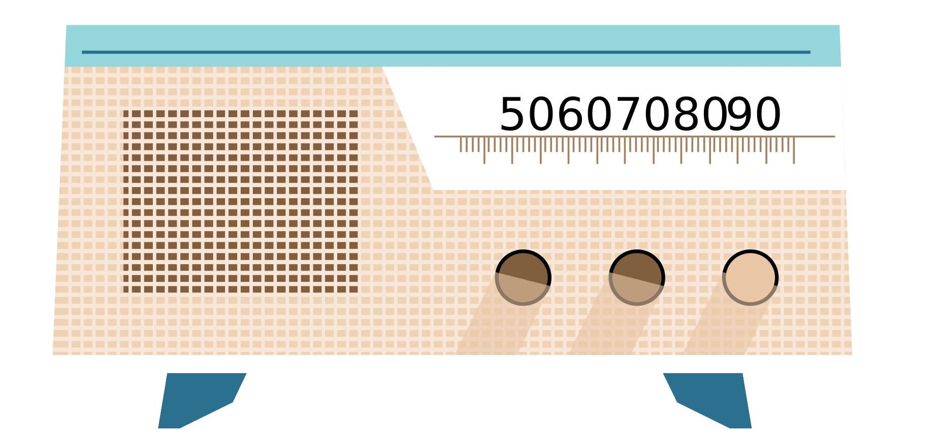 Old transistor radio  png