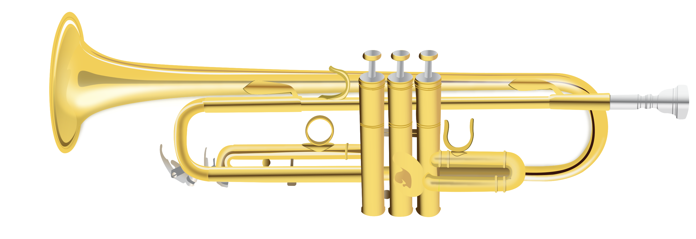 Trumpet realistic png