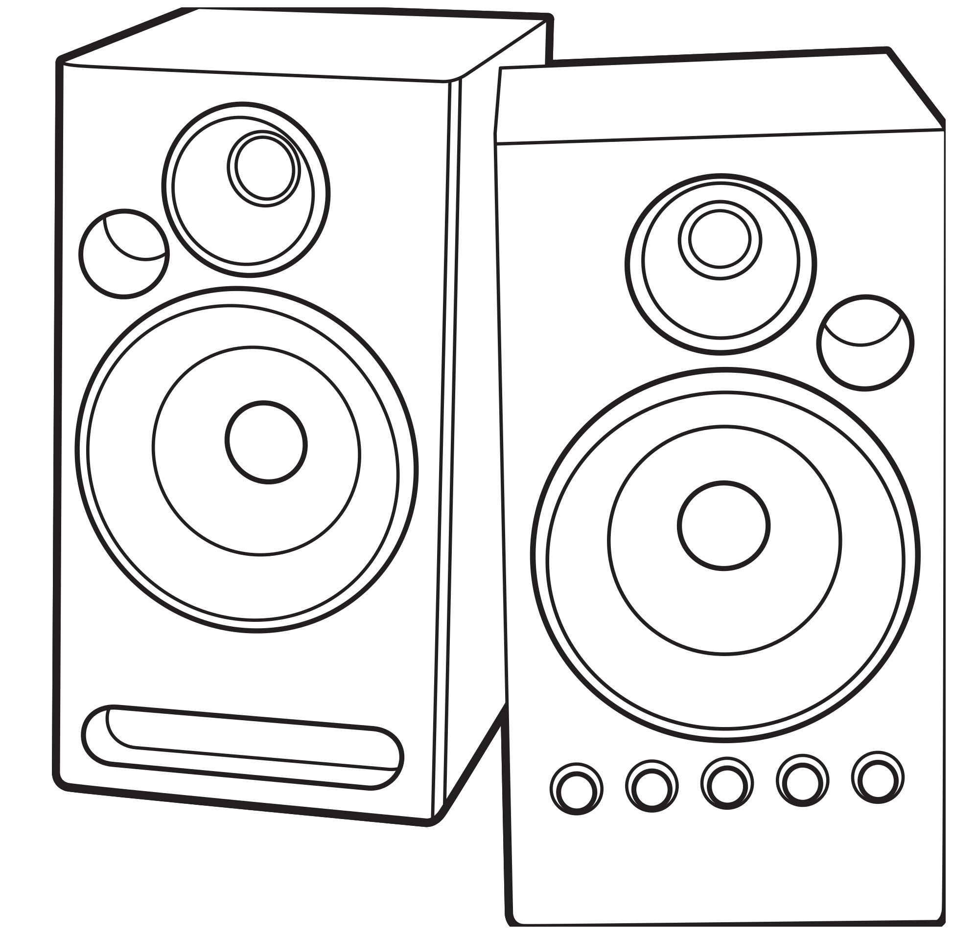 Loudspeaker Animation Drawing Clip Art PNG 600x954px Loudspeaker  Animation Audio Black And White Computer Speaker Download