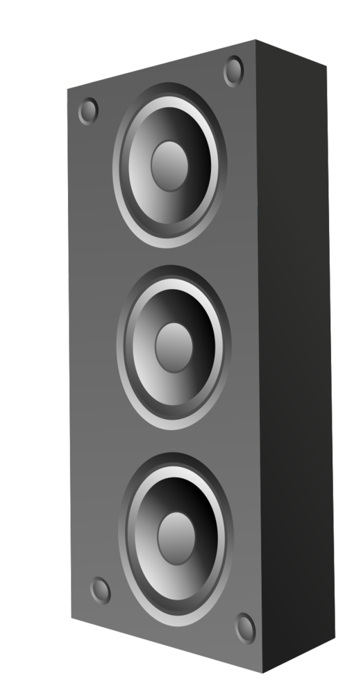 Music loud speaker png