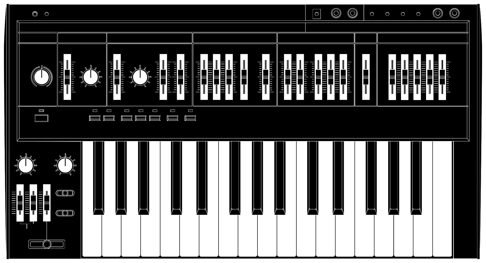 Keyboard midi 1207754 PNG