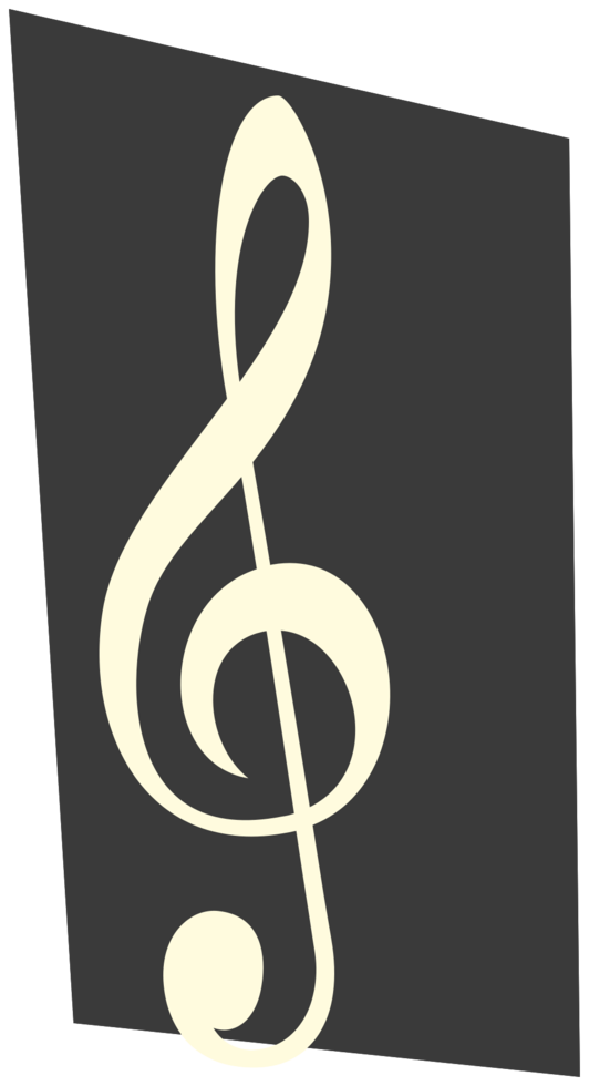 símbolo musical png